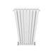 Metro Vertical Radiator - White - Double Panel (1800mm High) profile small image view 4 
