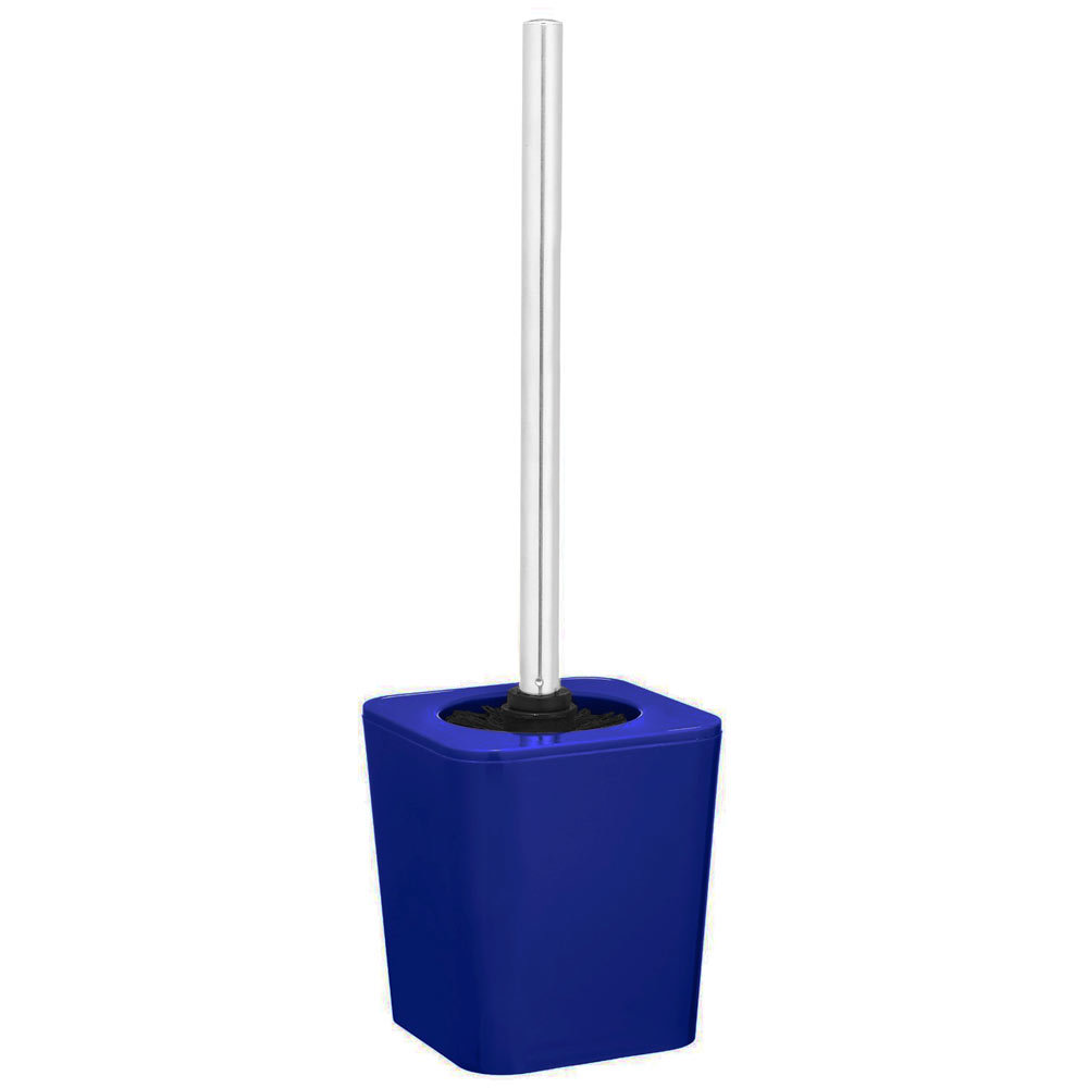 Wenko Candy Blue Toilet Brush Set At Victorian Plumbing.co.uk