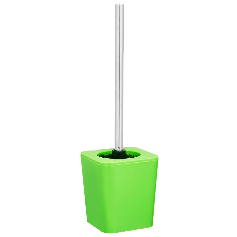 Wenko Candy Green Toilet Brush Set At Victorian Plumbing.co.uk
