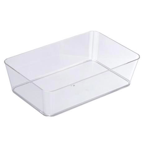 Wenko - Candy Transparent Wide Tray - 20303100 at Victorian Plumbing UK