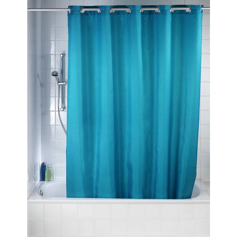 Wenko Comfort Flex Turquoise Shower Curtain At Victorian Plumbing