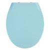 Wenko Kos Soft Close Toilet Seat - Blue profile small image view 1 