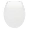 Wenko Kos Soft Close Toilet Seat - White profile small image view 1 