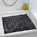 Wenko Paradise 54 x 54cm Shower Mat - Black - 20275100 profile small image view 2 