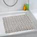 Wenko Paradise 54 x 54cm Shower Mat - Taupe - 21202100 profile small image view 2 