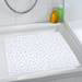 Wenko Paradise 54 x 54cm Shower Mat - White - 20277100 profile small image view 2 