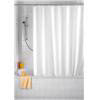 Wenko - Plain White Anti-Mold Polyester Shower Curtain - W1800 x H2000mm - 20151100 profile small image view 1 