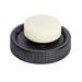 Wenko Polaris Jet Ceramic Anthracite Soap Dish - 21990100 profile small image view 2 