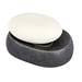 Wenko Puro Anthracite Soap Dish - 22022100 profile small image view 3 