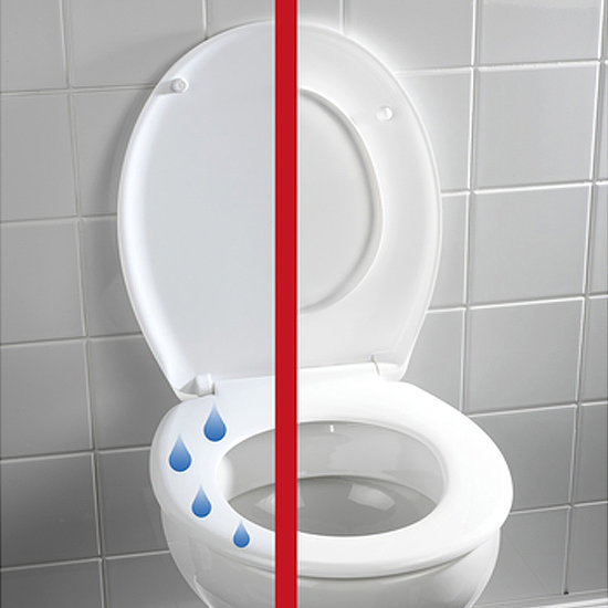 Wenko Splash Guard Soft Close Toilet Seat Victorian Plumbing.co.uk
