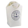 Wenko Sylt Maritime Design Laundry Bag | Victorian Plumbing.co.uk