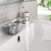 Nuie Viscount Range Mono Basin & Bath Shower Mixer - Chrome profile small image view 3 