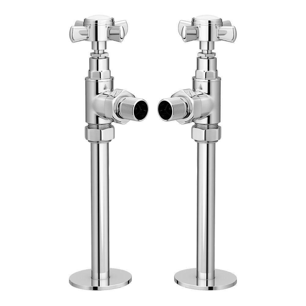 Traditional Mayfair Heated Towel Rail With Valves Online Now