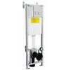 Hudson Reed Dual Flush Concealed WC Cistern with Wall Hung Frame - XTY015 profile small image view 1 