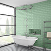 Chatsworth 1928 Traditional Over-Bath Shower System profile small image view 1 