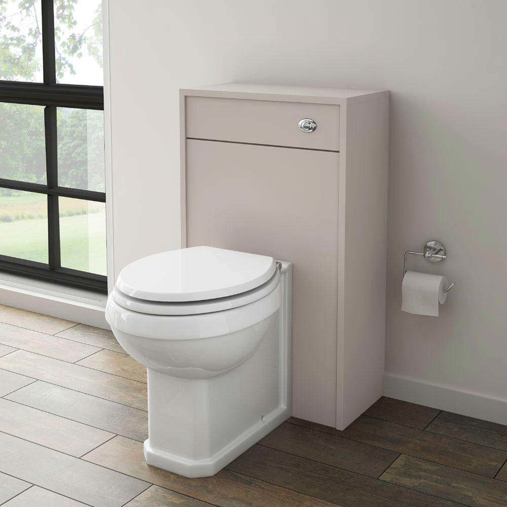 York Traditional Grey BTW WC Unit with Pan & Top-Fixing Seat - YWCGRY | 12 Refreshing Bathroom Furniture Ideas York Traditional Grey BTW WC Unit with Pan & Top-Fixing Seat - YWCGRY
