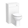 York Traditional White Ash BTW WC Unit with Pan & Top-Fixing Seat Small Image