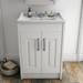 York Traditional White Ash Bathroom Basin Unit (620 x 470mm) profile small image view 2 