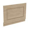 York 700mm Wood Finish Traditional End Bath Panel & Plinth profile small image view 1 