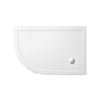 Zamori - 35mm Offset Quadrant Anti-Bacterial Shower Tray - Left Hand profile small image view 1 