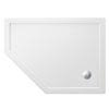 Zamori - 35mm Offset Pentangle Shower Tray - Left Hand - Various Size Options profile small image view 1 