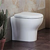 VitrA - Zentrum Back to Wall Toilet Pan - 2 x Seat Options profile small image view 1 