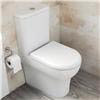 Vitra - Zentrum Close Coupled Toilet - Closed Back - 2 x Seat Options profile small image view 2 