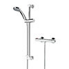 Bristan Zing Safe Touch Thermostatic Bar Valve inc. Riser + Multifunction Handset - ZI-SHXMMCT-C profile small image view 1 