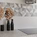 Zion Geo Ivory Wall Tiles - 300 x 600mm  Profile Small Image