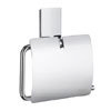 Smedbo Pool Toilet Roll Holder with Cover - Polished Chrome - ZK3414 profile small image view 1 