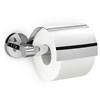 Zack - Scala Stainless Steel Toilet Roll Holder with Lid - 40051 profile small image view 1 