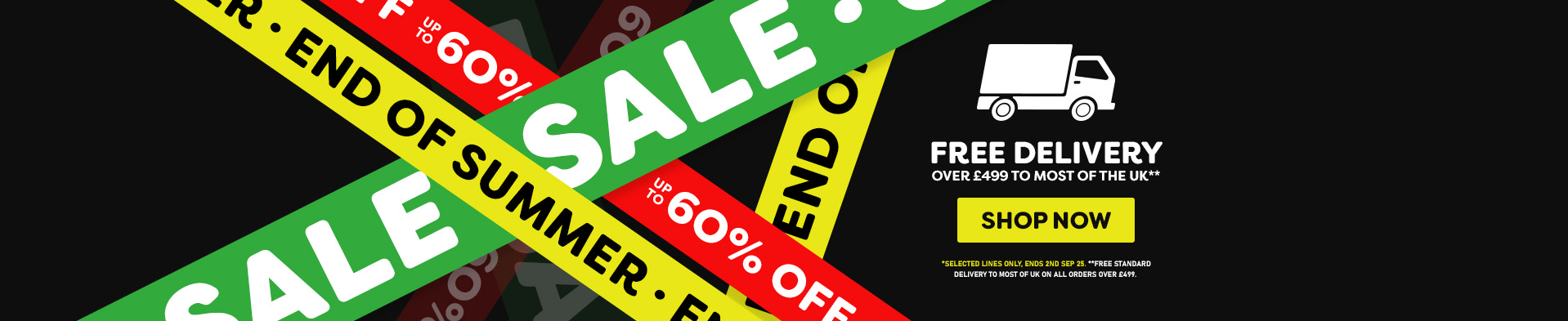 End of Summer Sale - Free Del