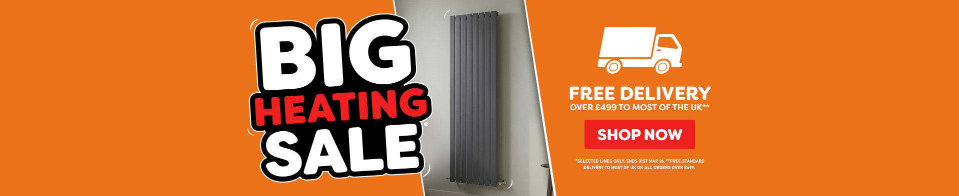 Feb Heating Sale - Free Del
