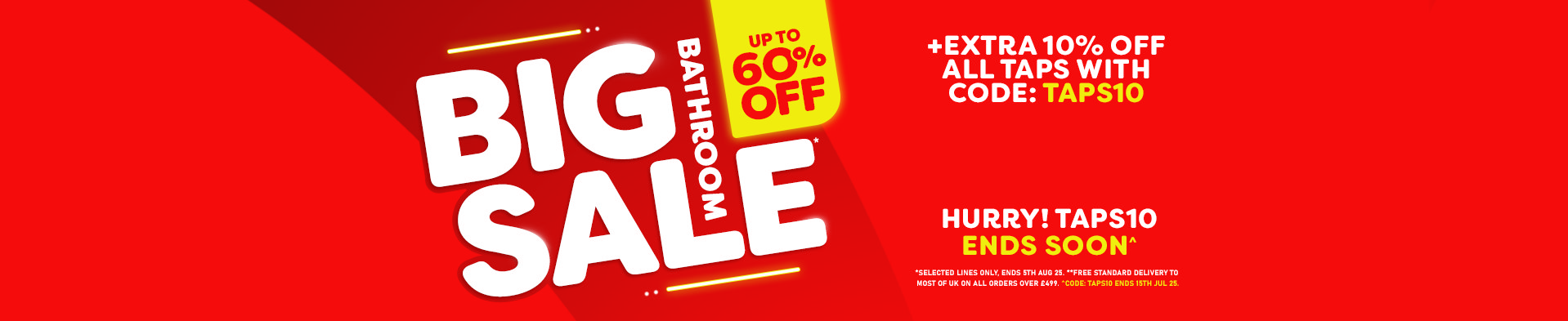 Big Bathroom Sale - Free Del