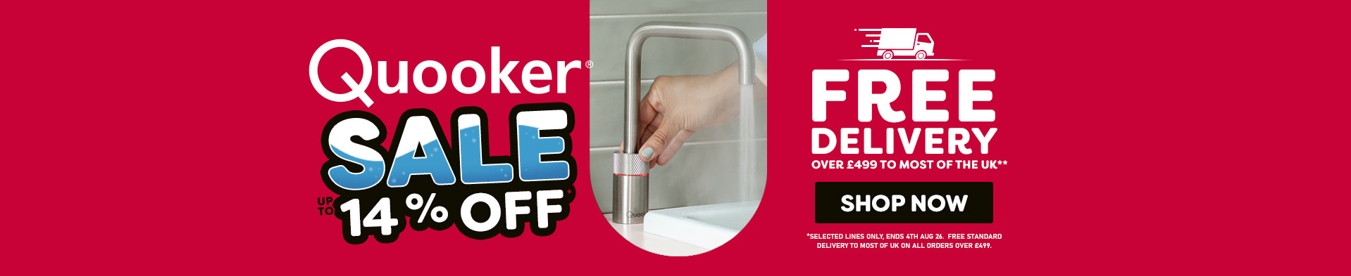 Quooker Sale - Free Deliv 