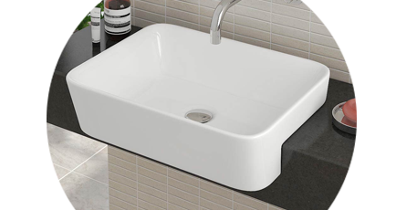 Semi Recessed Basins Bathroom Sinks Victorian Plumbing