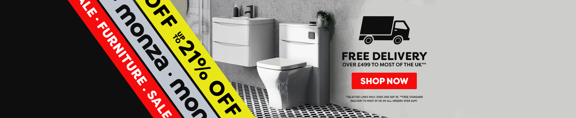 Monza Furniture Sale - Free Del