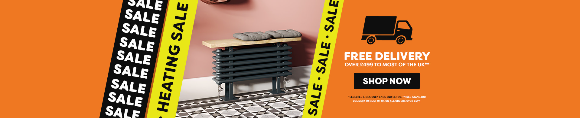 End of Summer Heating Sale - Free Del