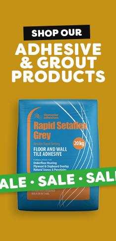 Adhesive & Grout Menu Image