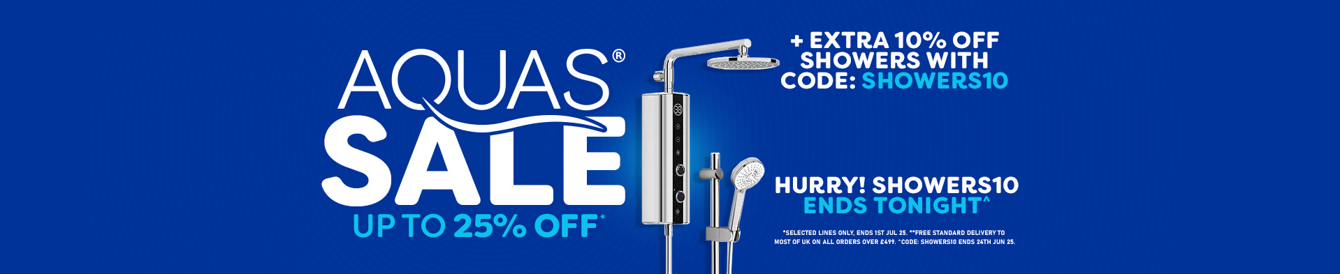 AQUAS sale - Free Del