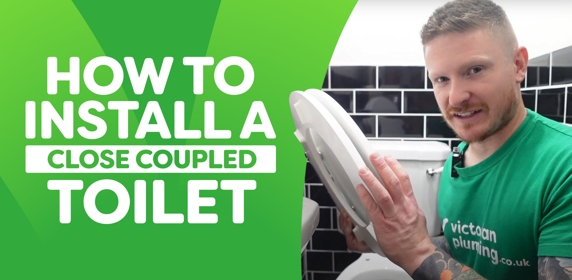 How to Install a Close Coupled Toilet - Step-by-step tutorial guide with expert tips by Victorian Plumbing for DIY bathroom installation.