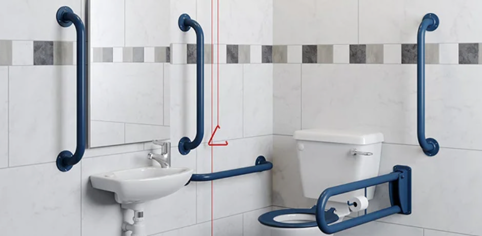 Adaptations for mobility in the bathroom