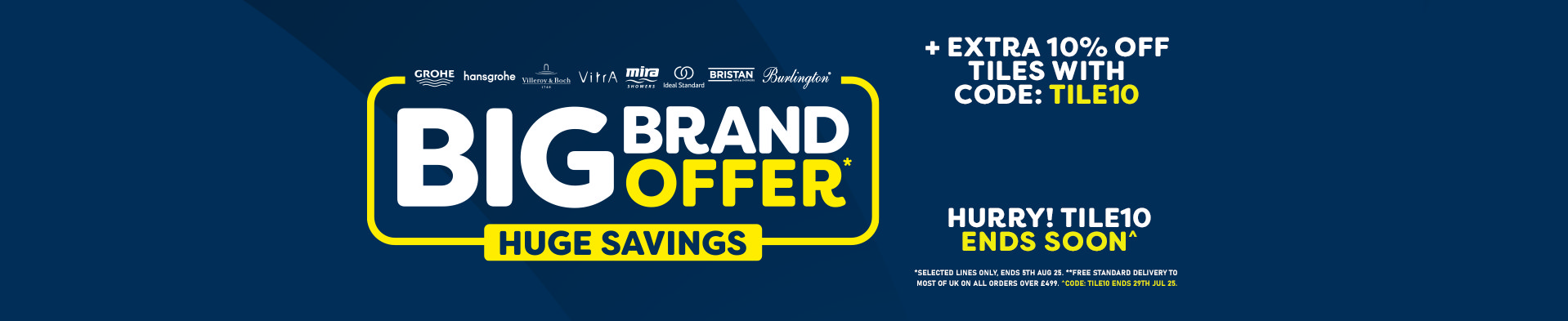Big Brand Offer - Free Del