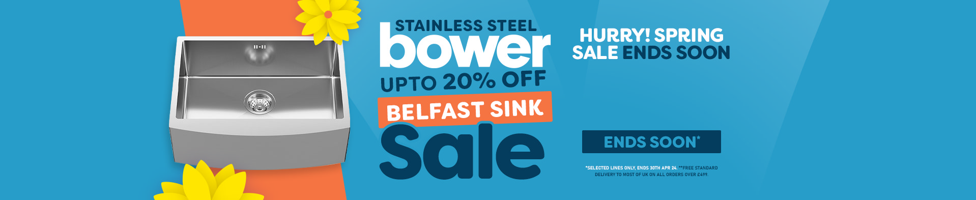 Spring Clearance - Bower Sale - Ends Soon