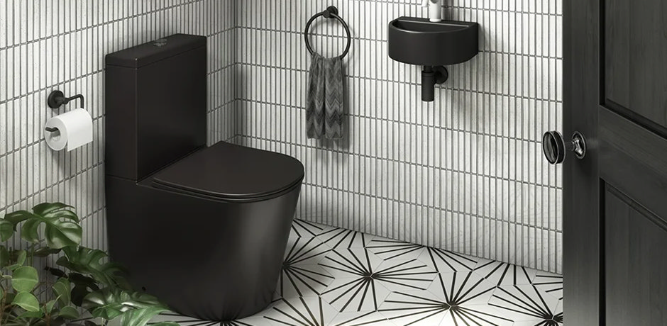 modern rimless toilet upgrade for contemporary bathroom