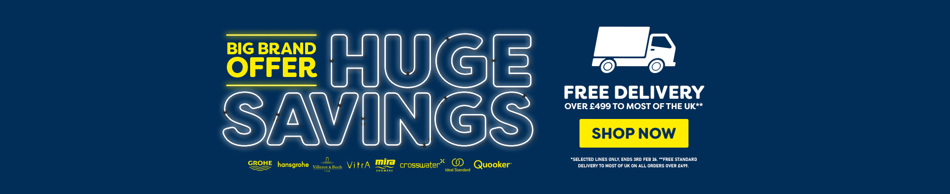 Big Brand Offer Sale - Free Del