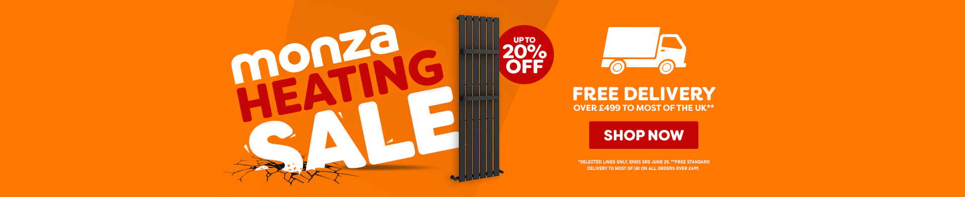 Monza Heating Sale