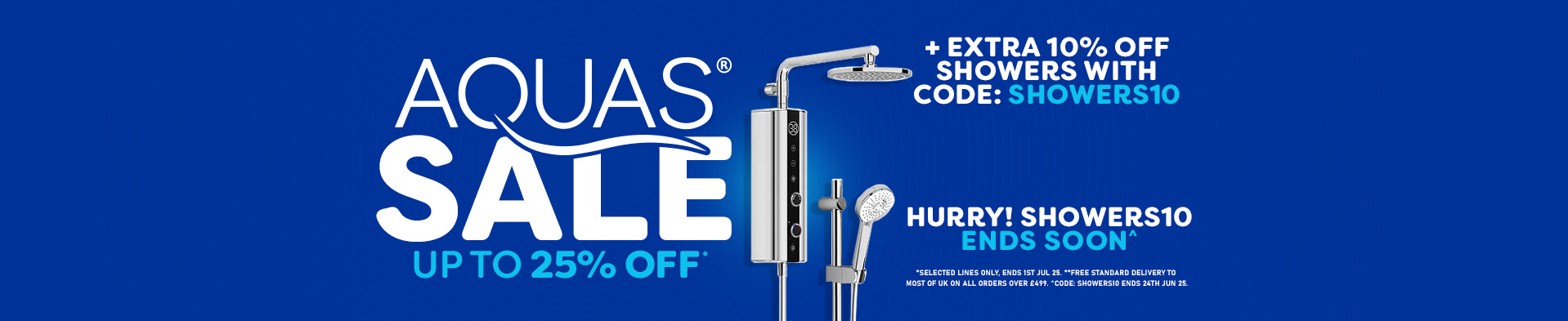 AQUAS sale - Free Del