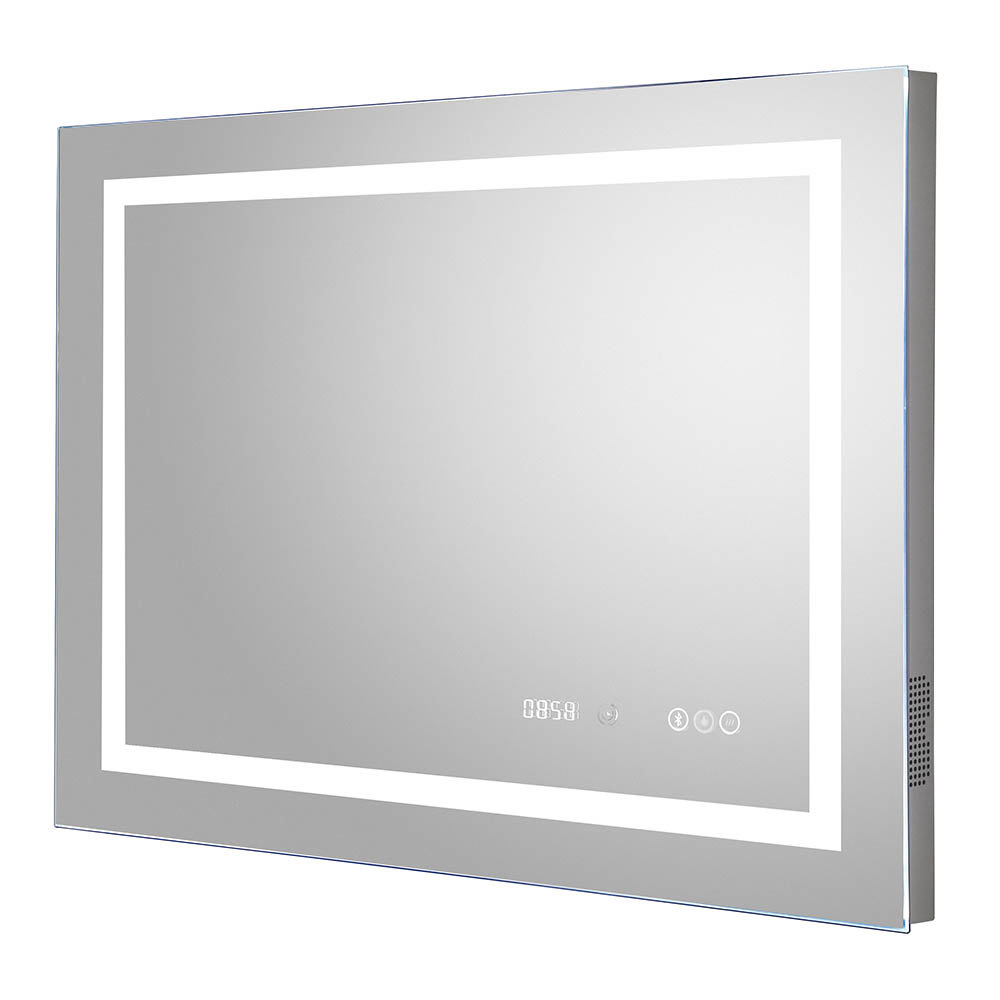 Hudson Reed Prisma 800mm Bluetooth LED touch Sensor Mirror