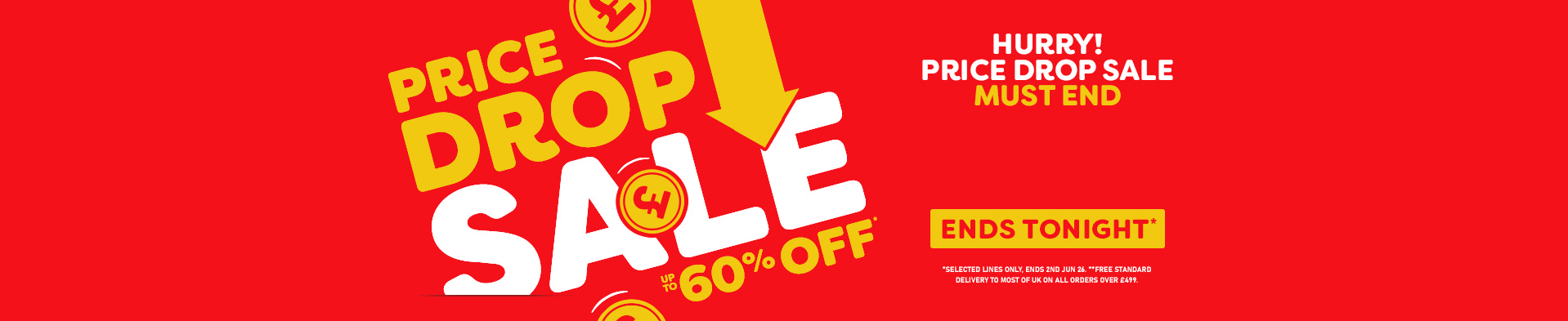 May Price Drop - Free Del